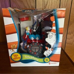 Vintage Dr.Suess Cat in the hat landline telephone new in box
